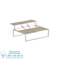 СТОЛ NINIX LOUNGE 150T SS-CERAMIC TERRA SABBIA Royal Botania