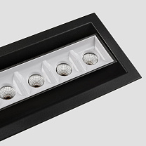 Downlight Bento Adjustable 6 LEDS 12.2W 2700K CRI 90 18º Black IP23 904lm
