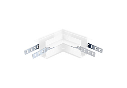 CLT 0.223 01 WH Crystal Lux SPACE угловой соединитель белого цвета для встроенного магнитного шинопровода