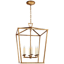 Darlana Large Lantern позолоченное железо