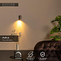 09243/01/97 DUPLA настенный спот цилиндрического типа с корпусом из тёмного металла — фото 1