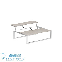 СТОЛ NINIX LOUNGE 150T EL POL - CERAMIC CEMENTO LUMINOSO Royal Botania