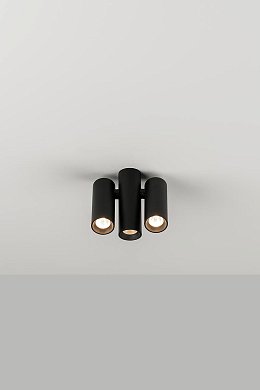 Потолочный спот Milan Iluminacion Haul 40 LED тройной, черный
