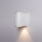A3502AL-1WG Arte Lamp Doppio фасадный светильник LED 6W 450Lm 3000K — фото 1