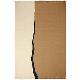 1104269367 Ferm Living Soil ковер шерстяной 200×300 см с контрастной линией