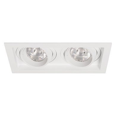 Поворотный встраиваемый светильник Arlight MS-VORTEX-BUILT-S210x117-2x20W