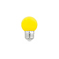 17475 светодиодная лампа G45 YELLOW E27 1W LED Faro barcelona