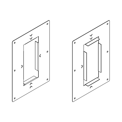 Монтажная пластина Kreon Side In-Line 20 x 100 KR775123