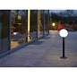 1002001 SLV GLOO PURE 70 Pole E27 FL anthracite IP44 садовый светильник — фото 1
