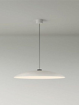 HEADHAT PLATE CIRCULAR METAL CANOPY WHITE SURFACE DIMMABLE 1