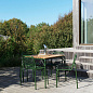 608063 Normann Copenhagen Vig Стол 80x90 см, дерево робиния / темно-зеленый — фото 2