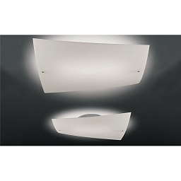 FN019008_10 Foscarini Folio потолочный светильник прямоугольной формы с матовым рассеивателем