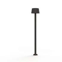 Bark N° 2; Satin-finish PMMA Built-in LED 2700°K warm white 36W; Black grey