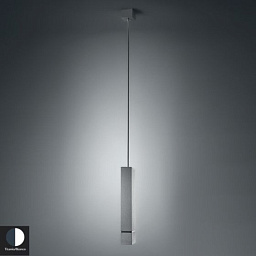 DARMA-S10TOBI Icone Darma SOSPENSIONE 8,5W 220V TITANIO- BIANCO Одинарный подвес