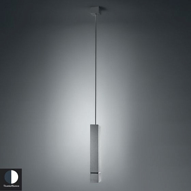 DARMA-S10TOBI Icone Darma SOSPENSIONE 8,5W 220V TITANIO- BIANCO Одинарный подвес
