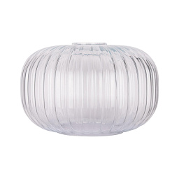 GL194 Mullan Lighting ребристый стеклянный плафон тыквообразной формы