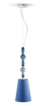 Подвесной светильник Belle de Nuit II Lladro, синий