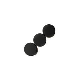 DOT 3.0 Jet Black Wever Ducre Dot накладной светильник с тремя круглыми плафонами черный