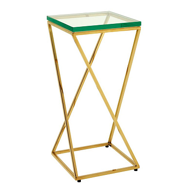 109982 Side Table Clarion gold finish SIDE TABLES Eichholtz