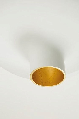 Duetto Icone Одинарный подвес Round, Funnel White, Gold i-c-0573
