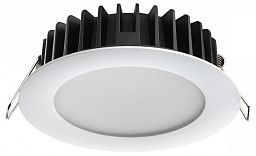 358952 Novotech Lante точечный светильник, 15Вт, 3000, 4000, 6000K, 1040лм, белый