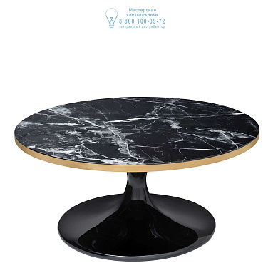 112048 Coffee Table Parme black faux marble Eichholtz