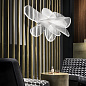 Slamp La Belle Etoile SP L люстра с прозрачным рассеивателем белый ETOSL00WHT01T00LEDEU — фото 7