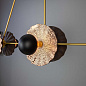 MLCMF002 Mullan латунная люстра Eclipse Kapok, оттенок Black Clay, 118 см, IP20 — фото 2