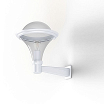 Dallas N° 2; Smoked polycarbonate E27 75W; White