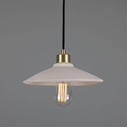 MLCMP077 Mullan Lighting Pyrus подвесной керамический светильник с плоским матовым плафоном