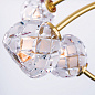 Люстра Orion Maderno LU 1729/6+3 gold-matt/496 Schliffdekor — фото 2