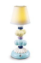 Аккумуляторная настольная лампа Cactus Firefly Lladro, жёлто-синяя