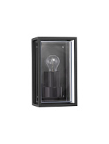 Dark Anthracite Die-Casting Aluminium Clear & Frost Acrylic LED E27 1x12 Watt 220-240 Volt Bulb Excluded IP65 L: 13.8 W: 10 H: 23.8 cm