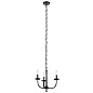 Kennewick 3 Light Chandelier Black люстра 52384BK Kichler — фото 5