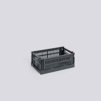 Ящик для хранения HAY Colour Crate S, угольно-серый