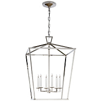 Darlana Large Lantern полированный никель