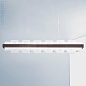 Kolarz Rettangolo 6040.80160/W люстра brunito brushed белый длина 155cm мин. высота 29cm макс. высота 262cm 1 лампа led — фото 1