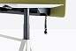 Arki-Table Офисный стол с электрорегулировкой высоты и звукопоглощающей панелью Pedrali ARKS180x79REG — фото 2