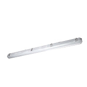 Ceiling fixture IP65 Solid 1320mm LED 27.4W 4000K Grey 2872lm