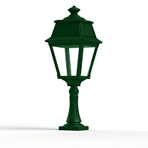 Avenue 2 N° 6; Clear glass Built-in LED 2700°K warm white 13W; Fir green