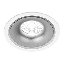 Потолочные светодиодные светильники Led technology SFERA R 11.30 W NO DIM белый + серебристый