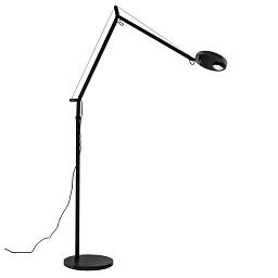 1741050A + 1739050A Artemide Demetra торшер с шарнирной стойкой и поворотным светодиодным модулем