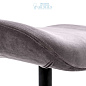 112062 Swivel Chair & Ottoman Nautilus roche taupe velvet Eichholtz
