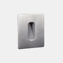 Recessed wall lighting IP65 Gea Effect Square LED 2.2W 3000K AISI 316 stainless steel 62lm