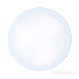 0341.U14.3.WW Kolarz Floreal потолочный светильник круглый белый