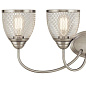 Voclain 32" 4 Light Vanity Light with Mesh Shade Brushed Nickel настенный светильник 55044NI Kichler — фото 4