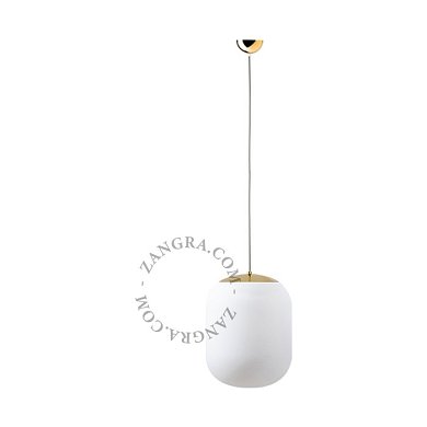 Подвесной светильник Zangra Ceilinglamp 169 из матового стекла