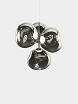 Люстра Tom Dixon Melt Small - Серебро полированный Поликарбонат