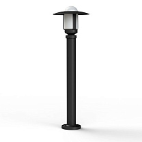 Newpark N° 5; Frosted glass E27 105W; Dark black