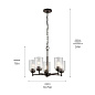 Winslow 5 Light Chandelier Olde Bronze люстра 44030OZ Kichler — фото 7